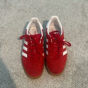 Red Adidas Gazelle